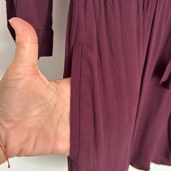 Babaton Bennet Dress from Aritzia in Burgundy Size Small - Picture 6 of 10